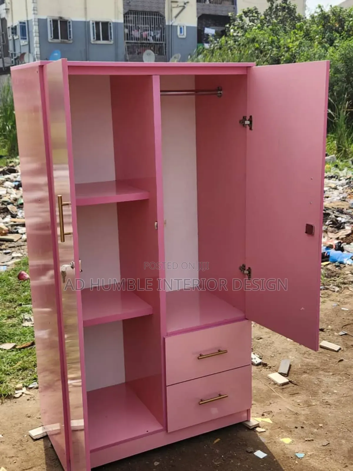 Baby Pink Wardrobe
