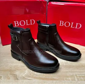 Men’S Bold Top Quality Ankle Boots