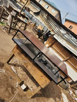 Metal Brown Center Table