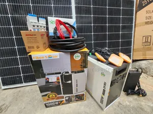 2kwh Lithium Battery + 1000w Solar Generator