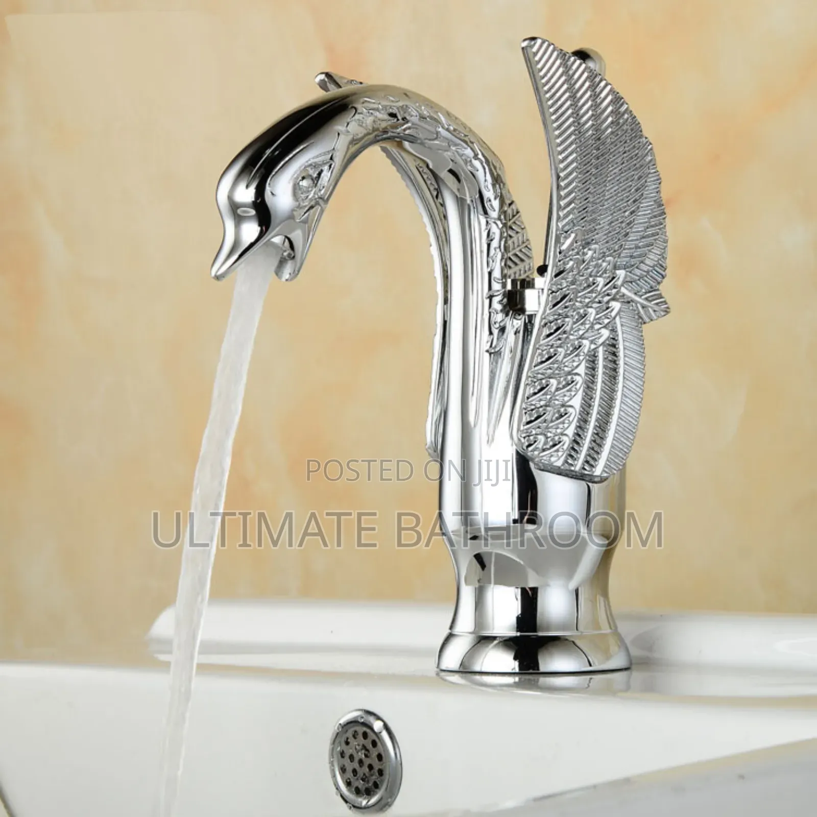 Chrome Eagle Design Washing Basin Mixer Tap