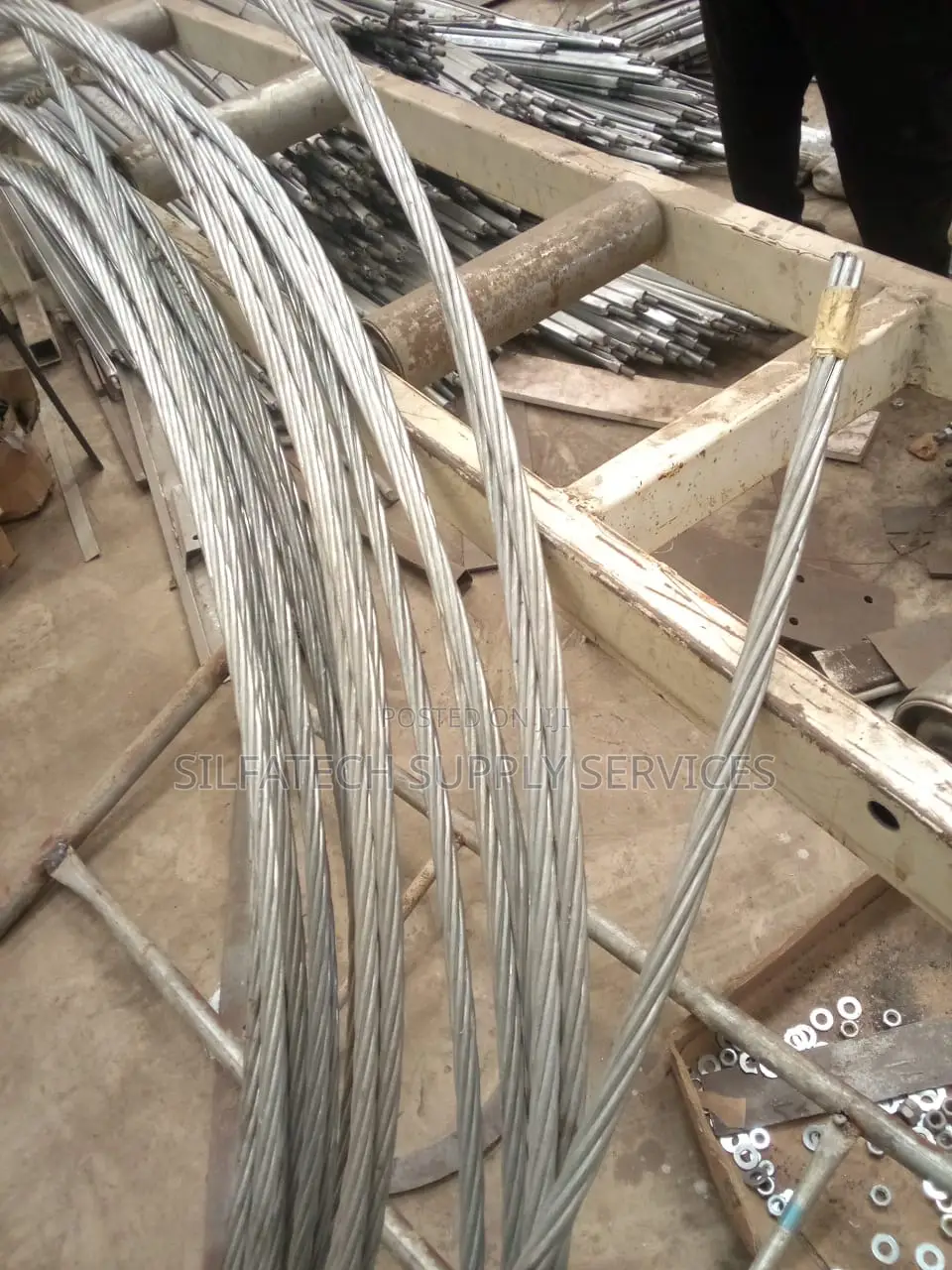 Armoured Steel Cable