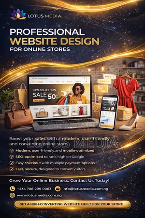 Professional Website Design for Online Store