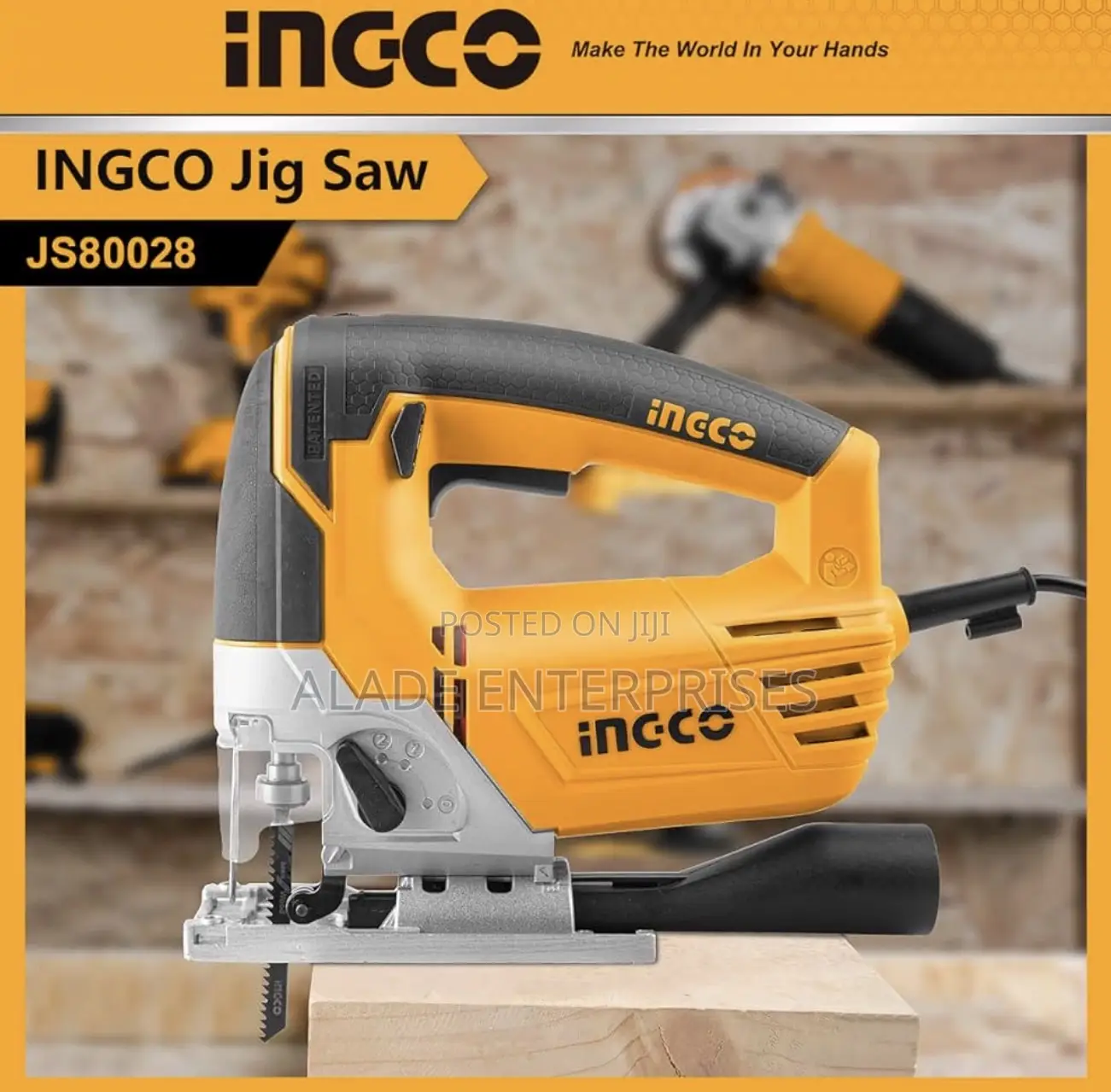Ingco Jig Saw 800w With 4-step Pendulum Function