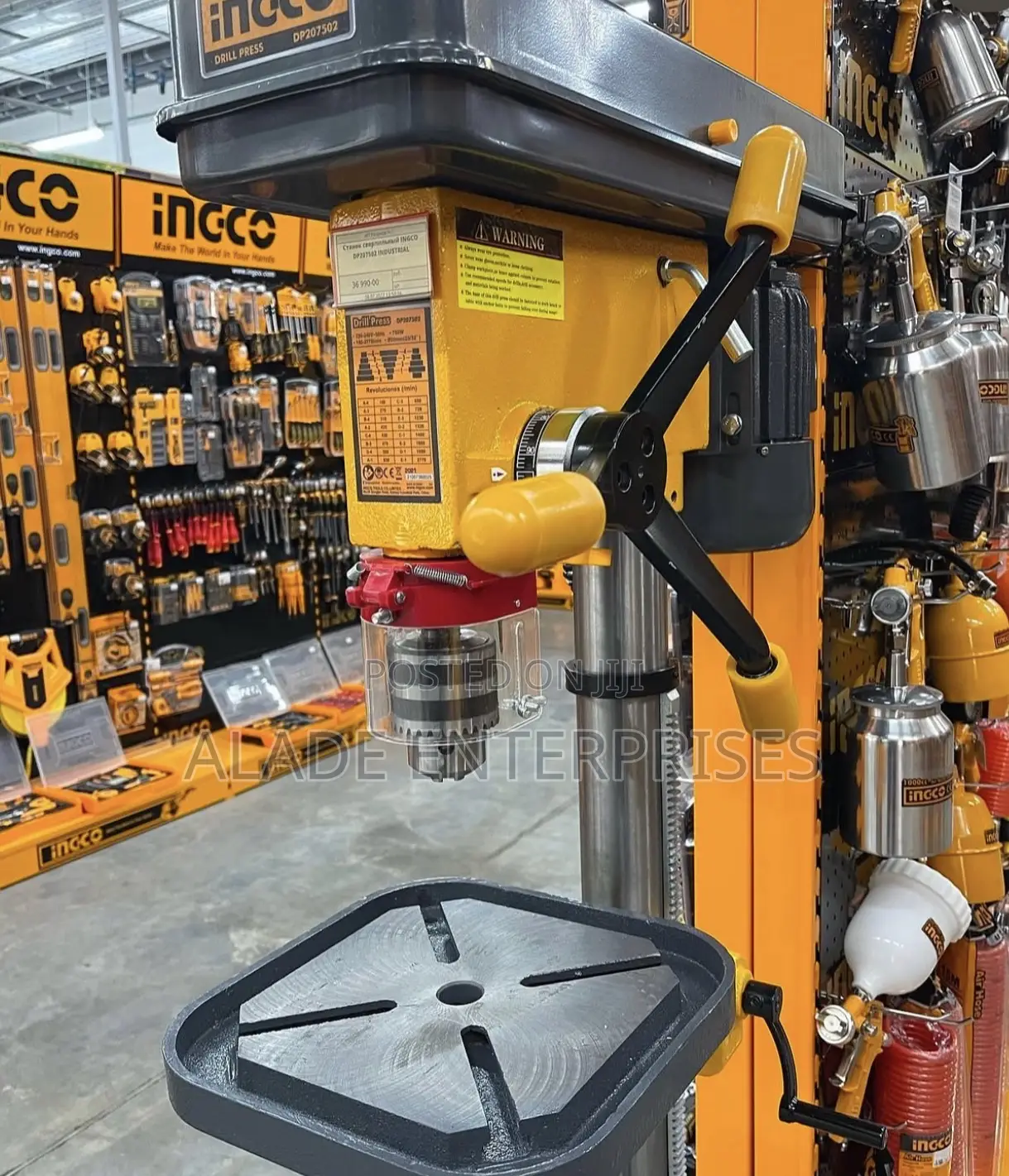Ingco 750w Drill Press With 20mm Drilling Capacity