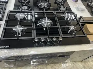 5 Burner Gas Cooker Built In Available