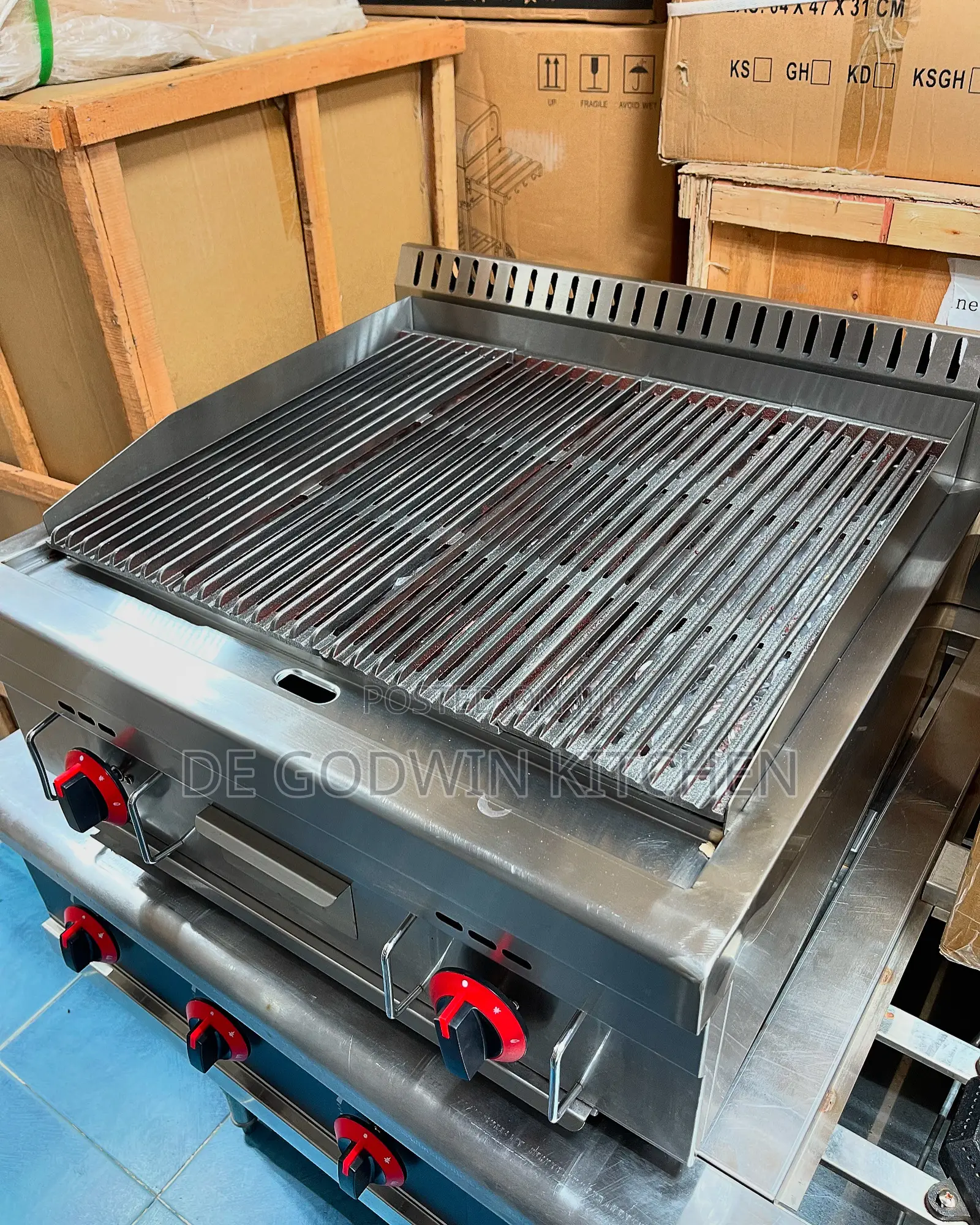 Counter Top Lava Rock Grill Now Available