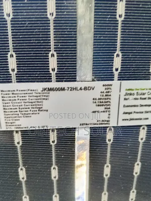 600watts 144cell Jinko Solar Panel