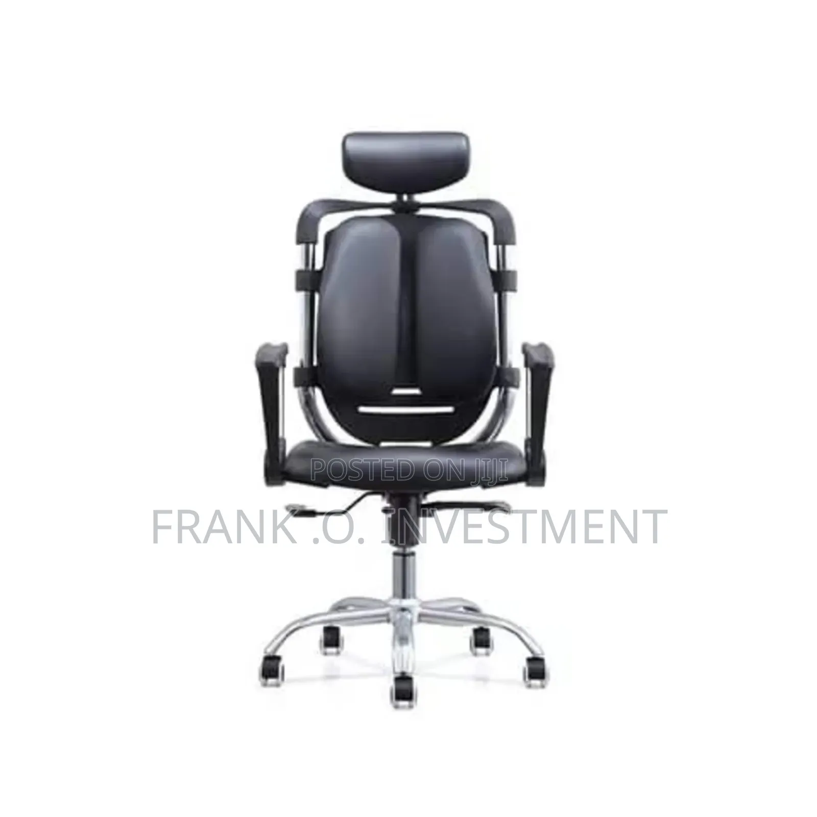 Kidney Leather Office Comfort Chair