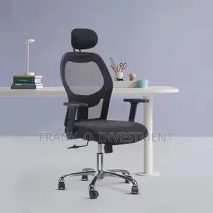 Authentic Fabric Director Chair With Headrest