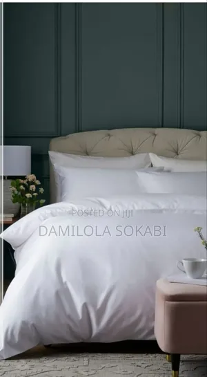 Egyptian Cotton 6*6 1000 Thread Count . White One
