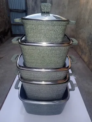 10pcs Marble Non-Stick Cookware Set – Ramadan Sale