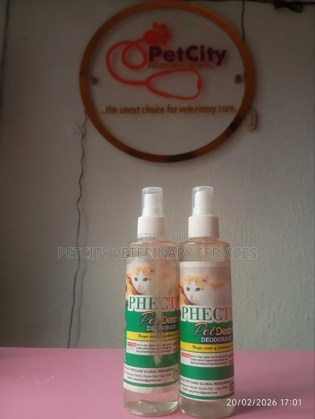 Phectox Pet Perfume / Deodorant!