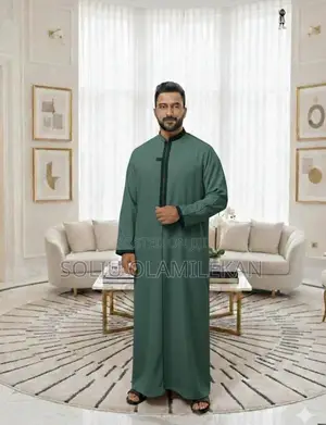 High Luxury Zip Up Dubai Jalabia