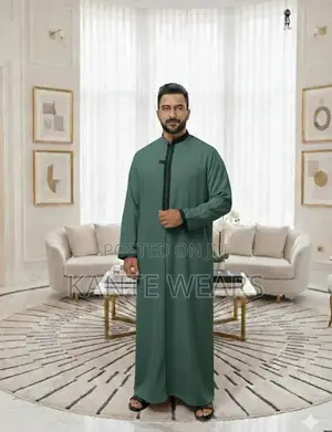 High Luxury Zip Up Dubai Jalabia