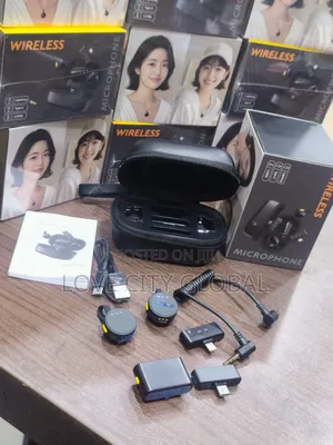 M93 Wireless 3in1 Microphone for Phone ,Camera Ai Anc Clip-on/Magnetic