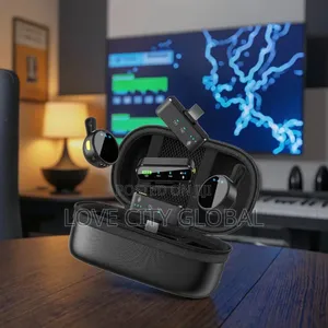M93 Wireless 3in1 Microphone for Phone ,Camera Ai Anc Clip-on/Magnetic