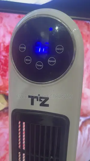 Super-Cooling Oscillating Tower Fan With Soft Touch Control