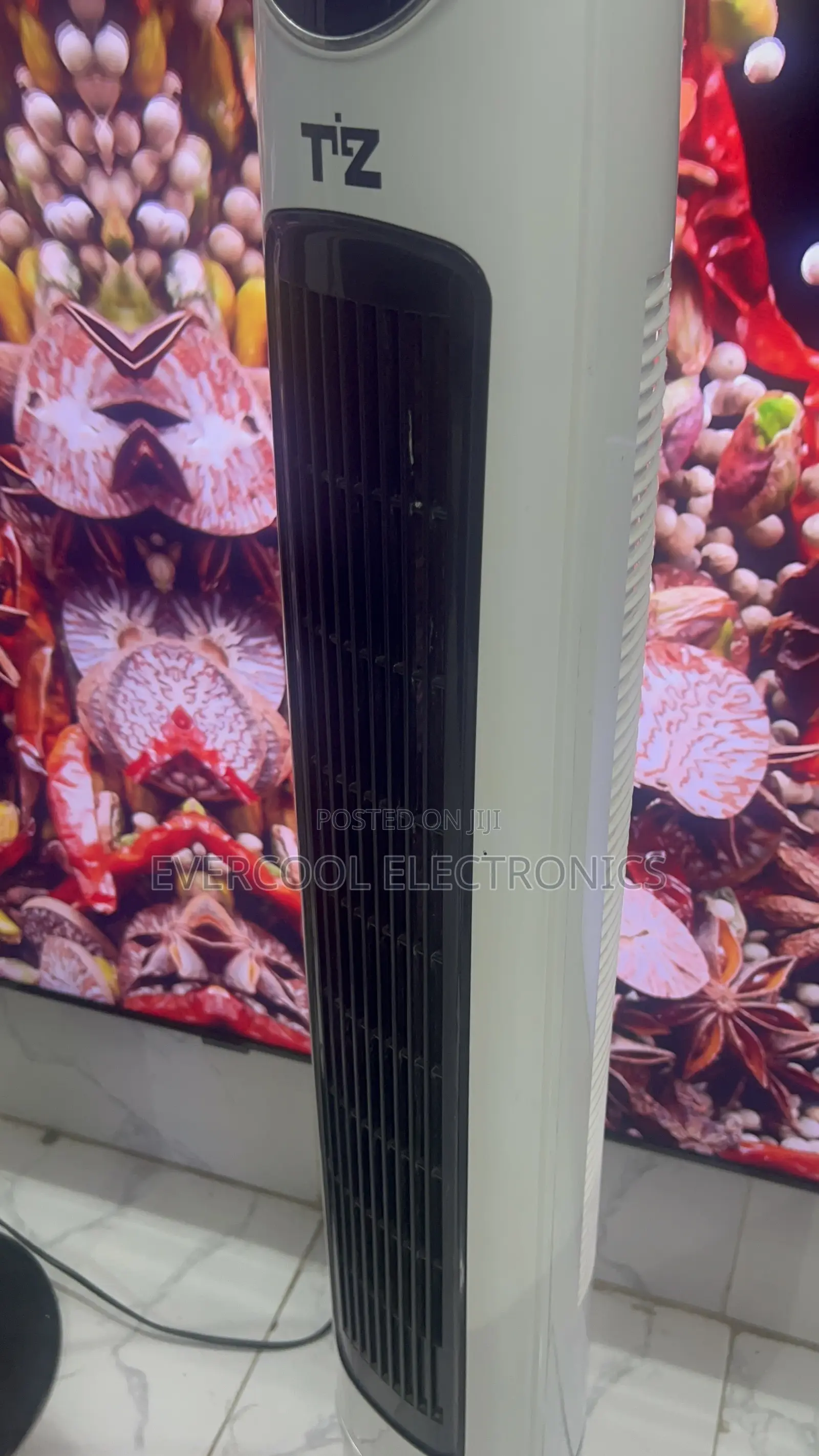 Super-Cooling Oscillating Tower Fan With Soft Touch Control