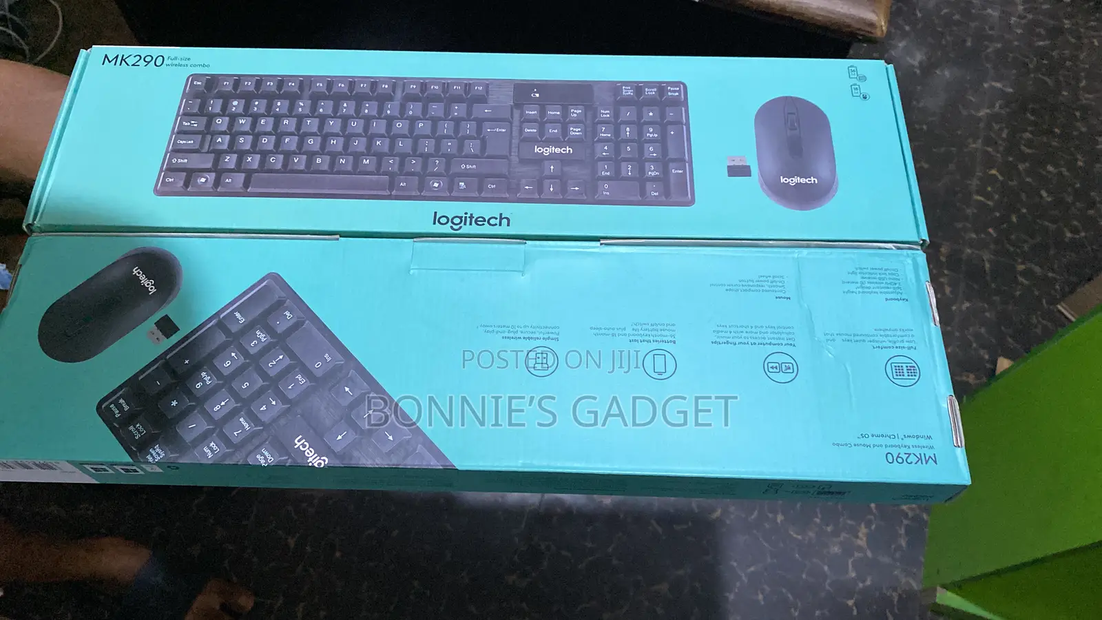 Logitech Mk290 Wireless Keyboard and Mouse Combo.