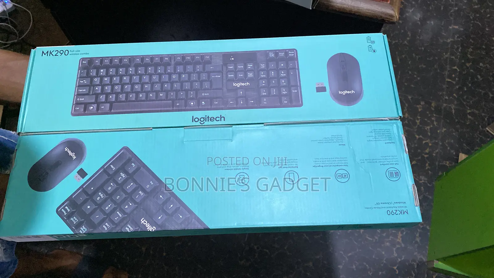 Logitech Mk290 Wireless Keyboard and Mouse Combo.