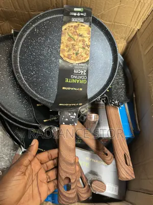 Quality 24cm Granite Crepe Pan With Induction Bottom