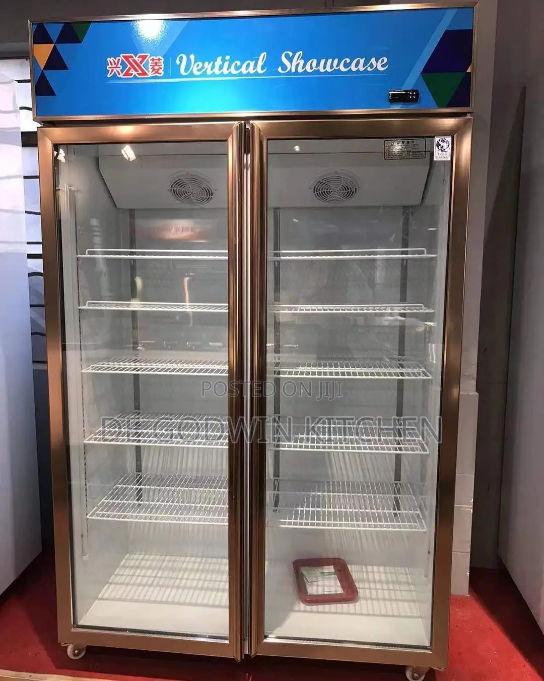 Double Door Display Chiller