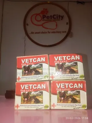  Vetcan Medicated Antiseptic Dog Soap (250g) 