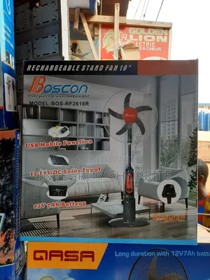 Boscon Rechargeable Stand Fan