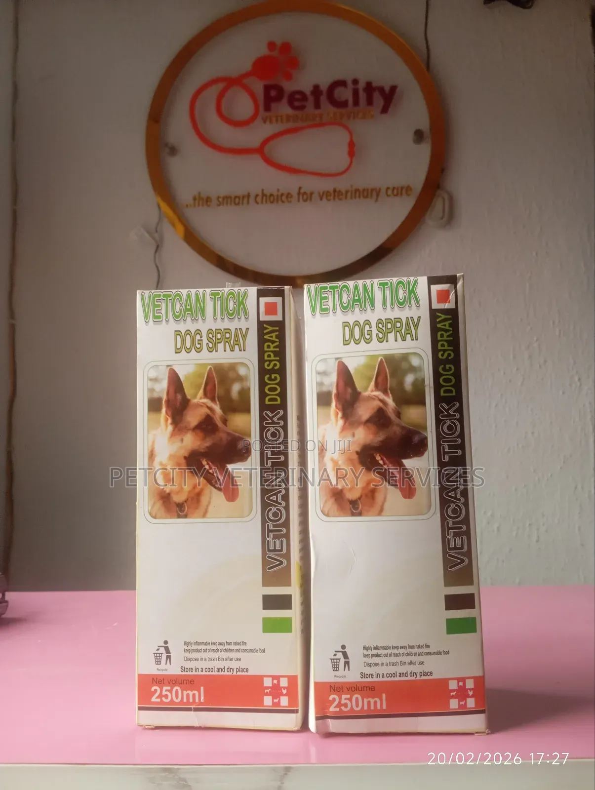  Vetcan Tick Dog Spray! 