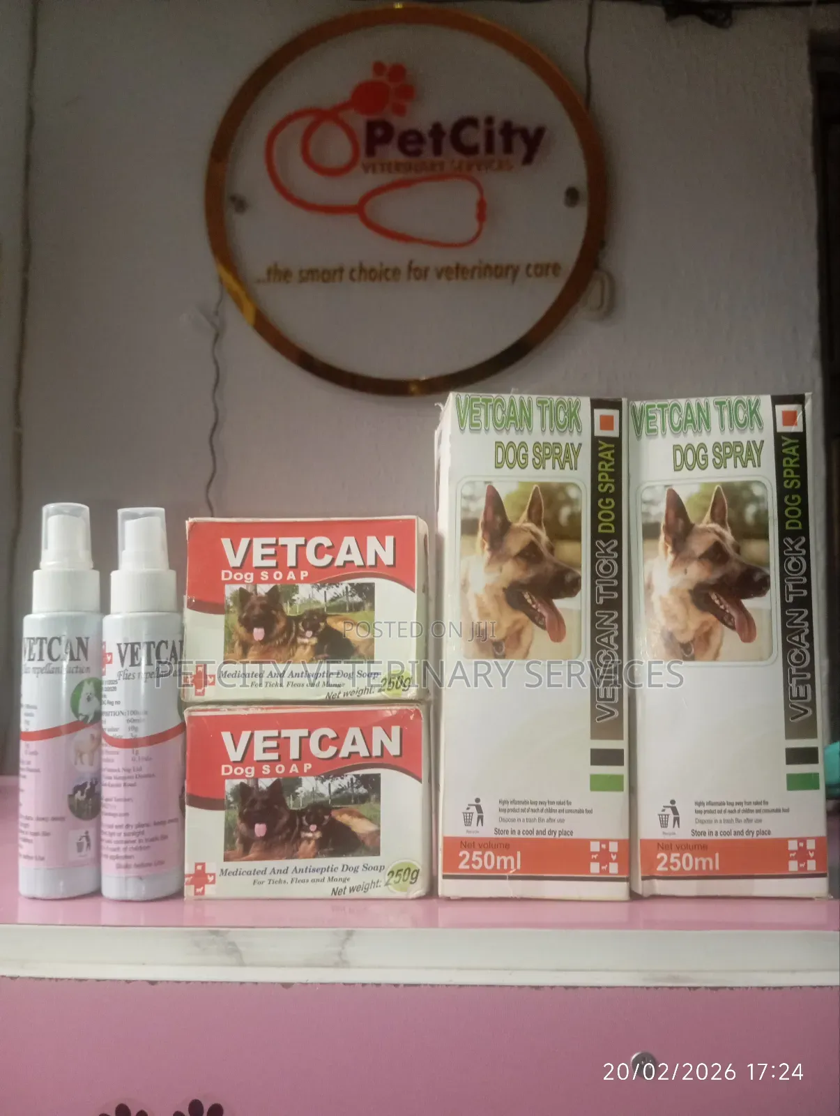  Vetcan Tick Flea Protection Combo! 