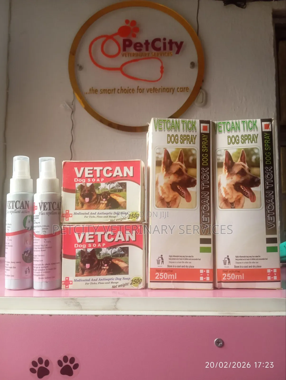  Vetcan Tick Flea Protection Combo! 