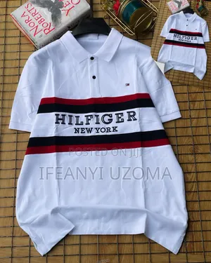 High Quality Cotton Material Collar Neck Tshirts