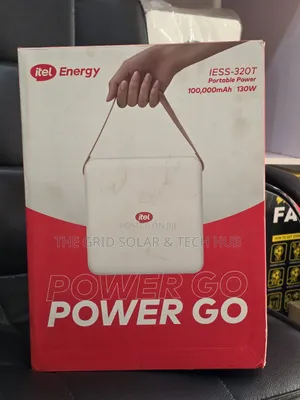Itel Power Go Iess-320t – 100,000mah / 130w Portable Power Station