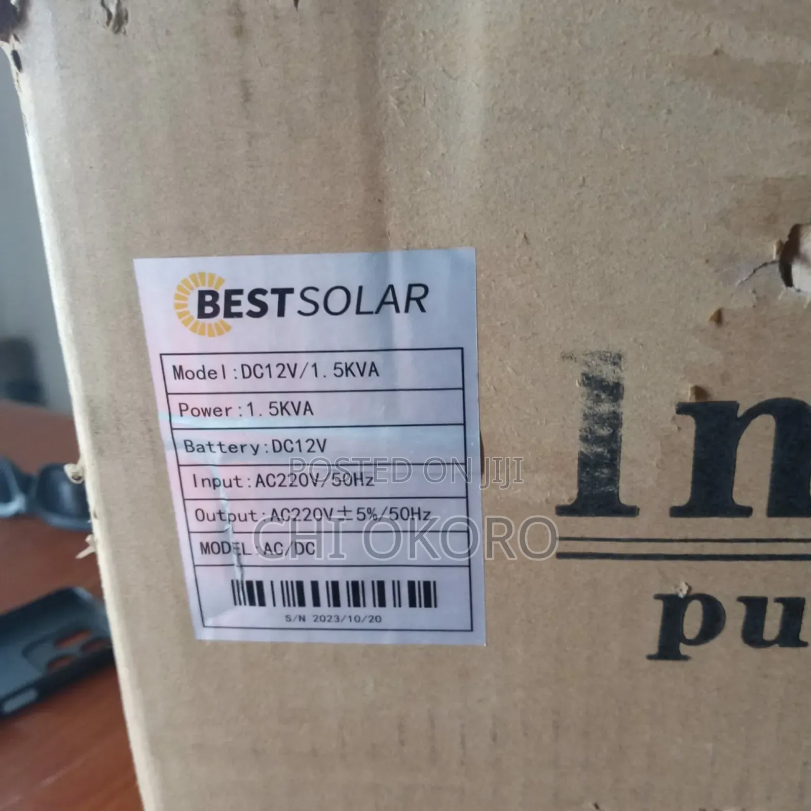 1.5kva Non-Hybrid Inverter