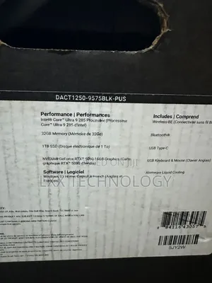 New Desktop Computer Dell Aurora 32GB Intel Core Ultra 9 SSD 1T