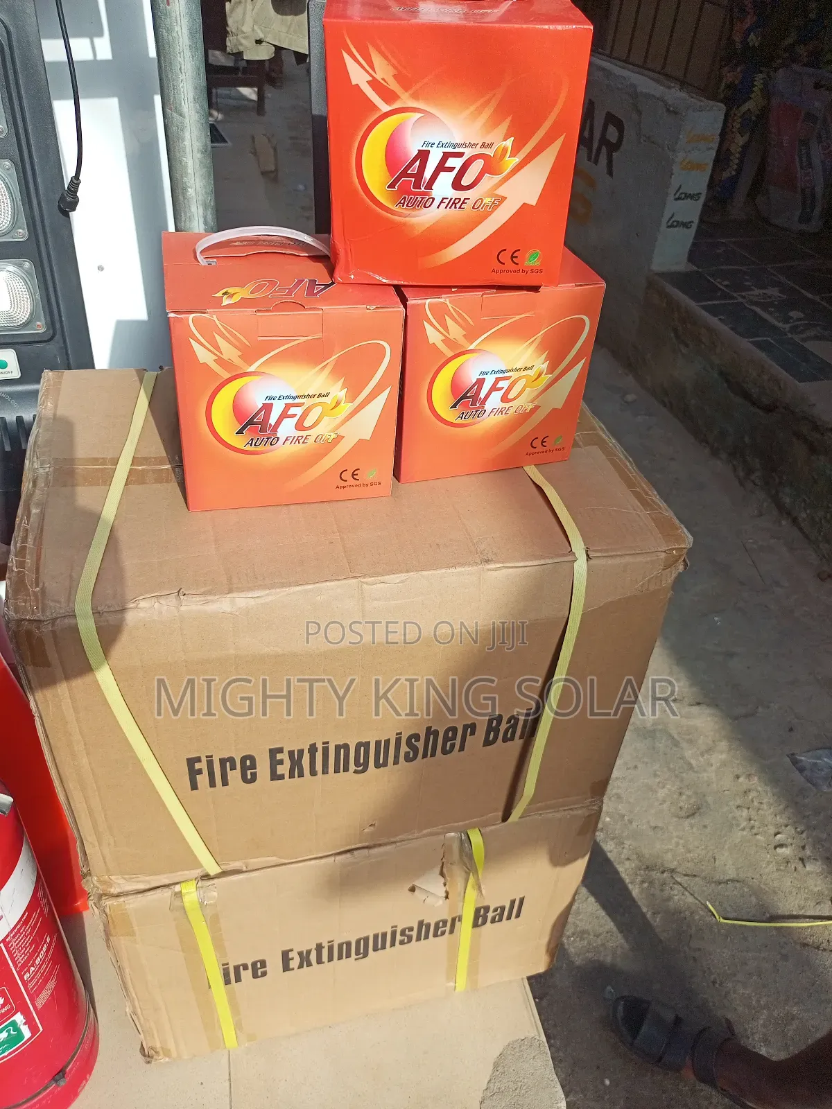 Auto Fire Off Fire Extinguisher Ball