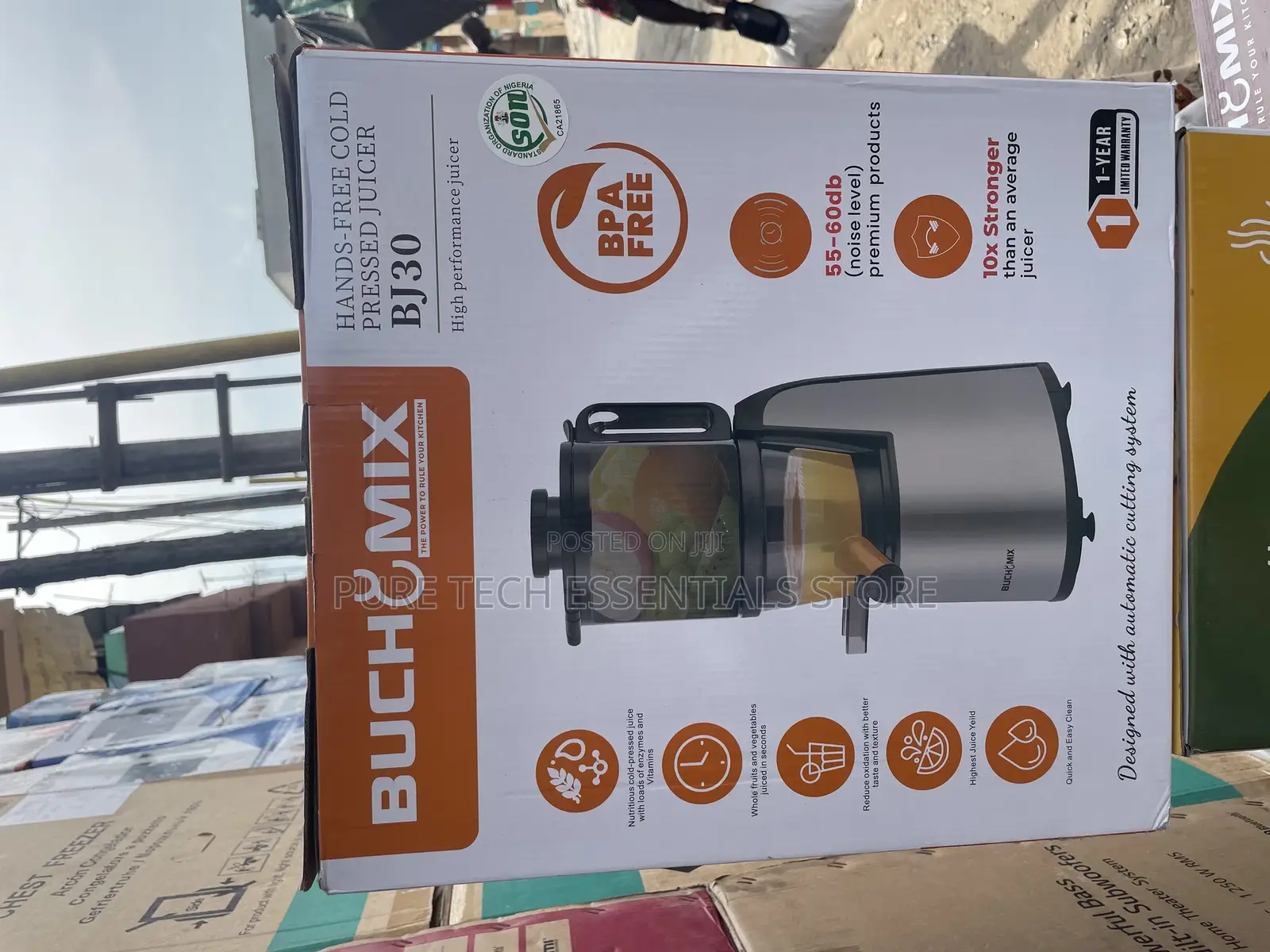Original Buchymix Cold Hand Free Juicer