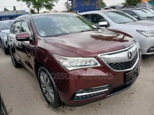 Acura MDX Advance and Entertainment Packages 4dr SUV (3.5L 6cyl 6A) Red