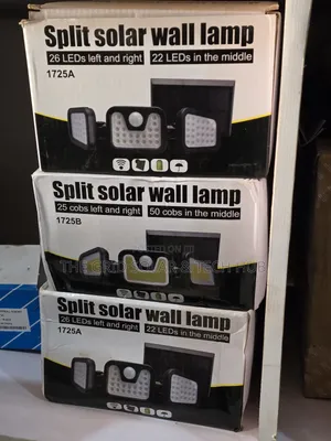 Split Solar Wall Lamp - Motion Sensor Outdoor Security Light (1725a)