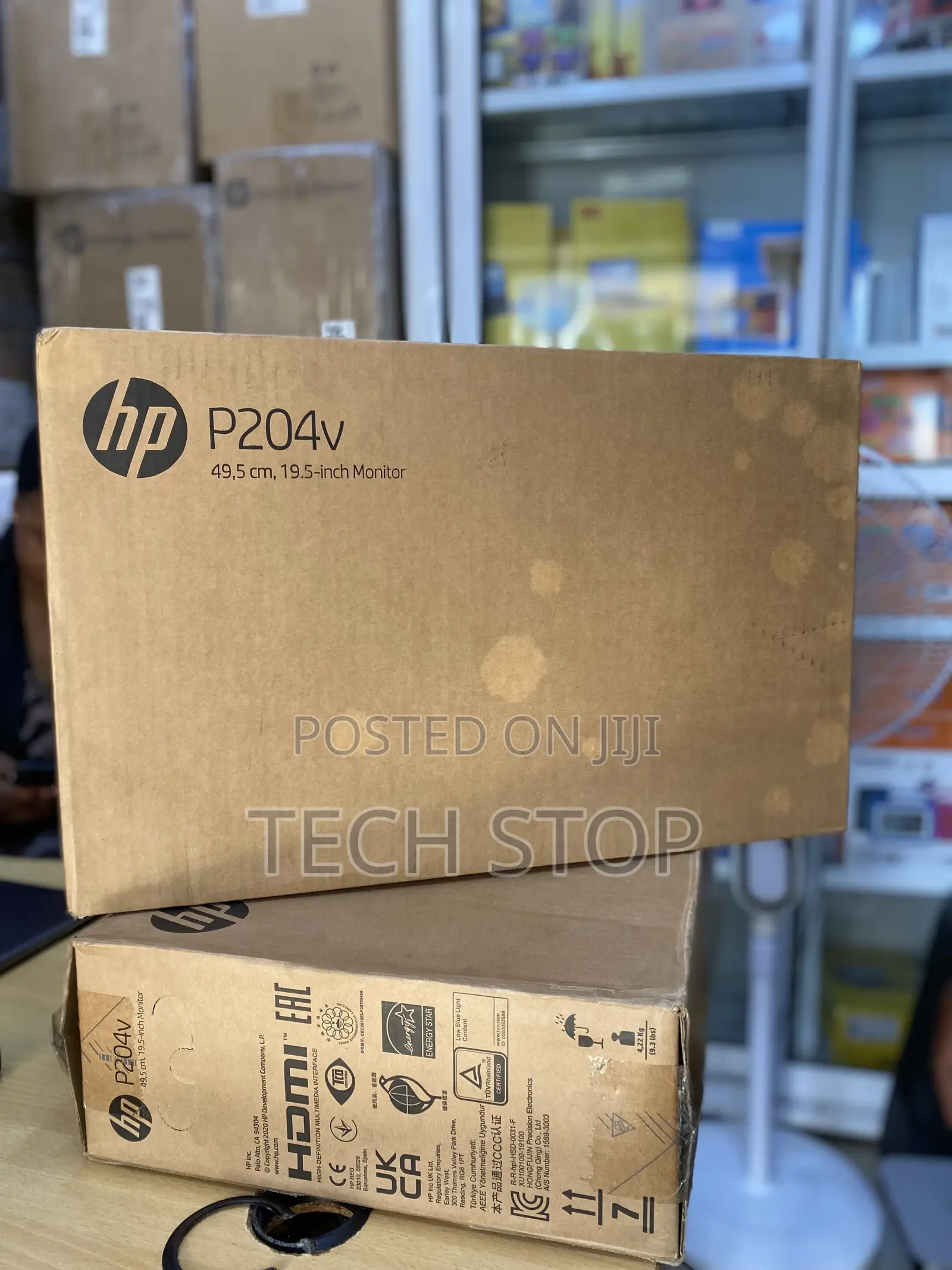 Hp P204v Display Monitor