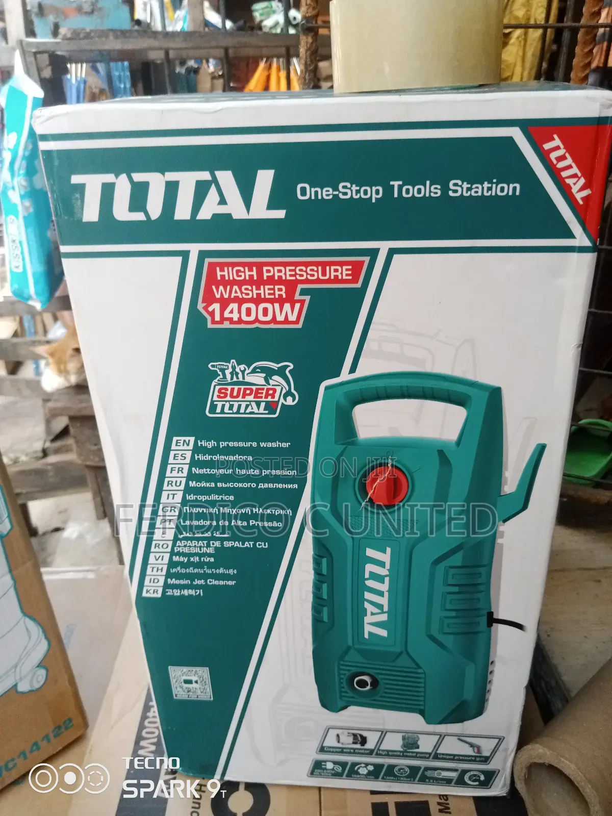 High Pressure Washer Machine 1400w