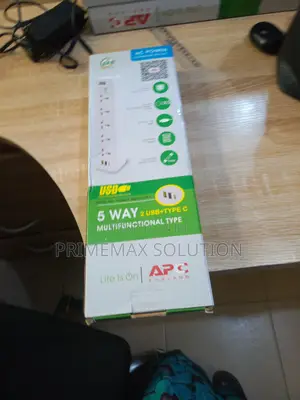 5 Socket + Usb Multifunctional Extension