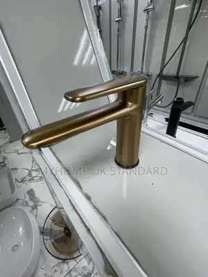 Rose Gold England Basin Mixer Tap (Hot And Cold)
