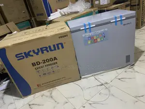 Skyrun Bd-200a Chest Freezer With Adjustable Thermostat