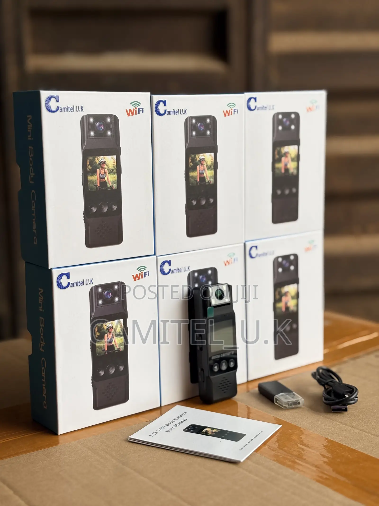 L13 Wifi Body Camera — Hd Wearable Security Recorder