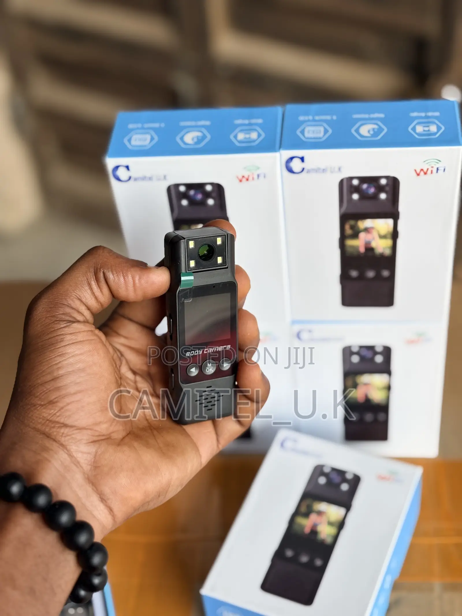 L13 Wifi Body Camera — Hd Wearable Security Recorder