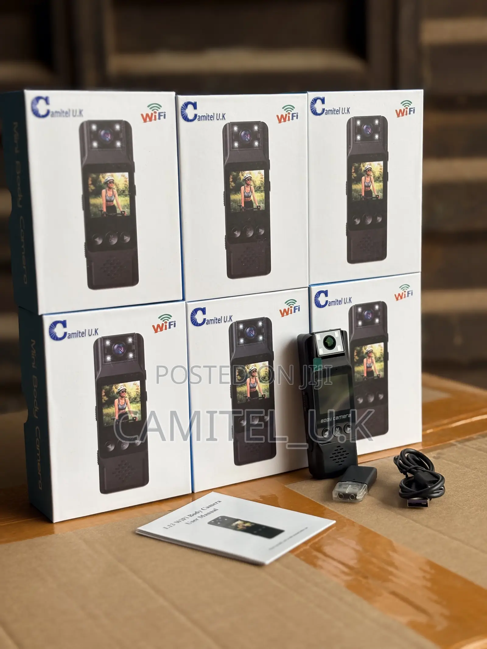 L13 Wifi Body Camera — Hd Wearable Security Recorder