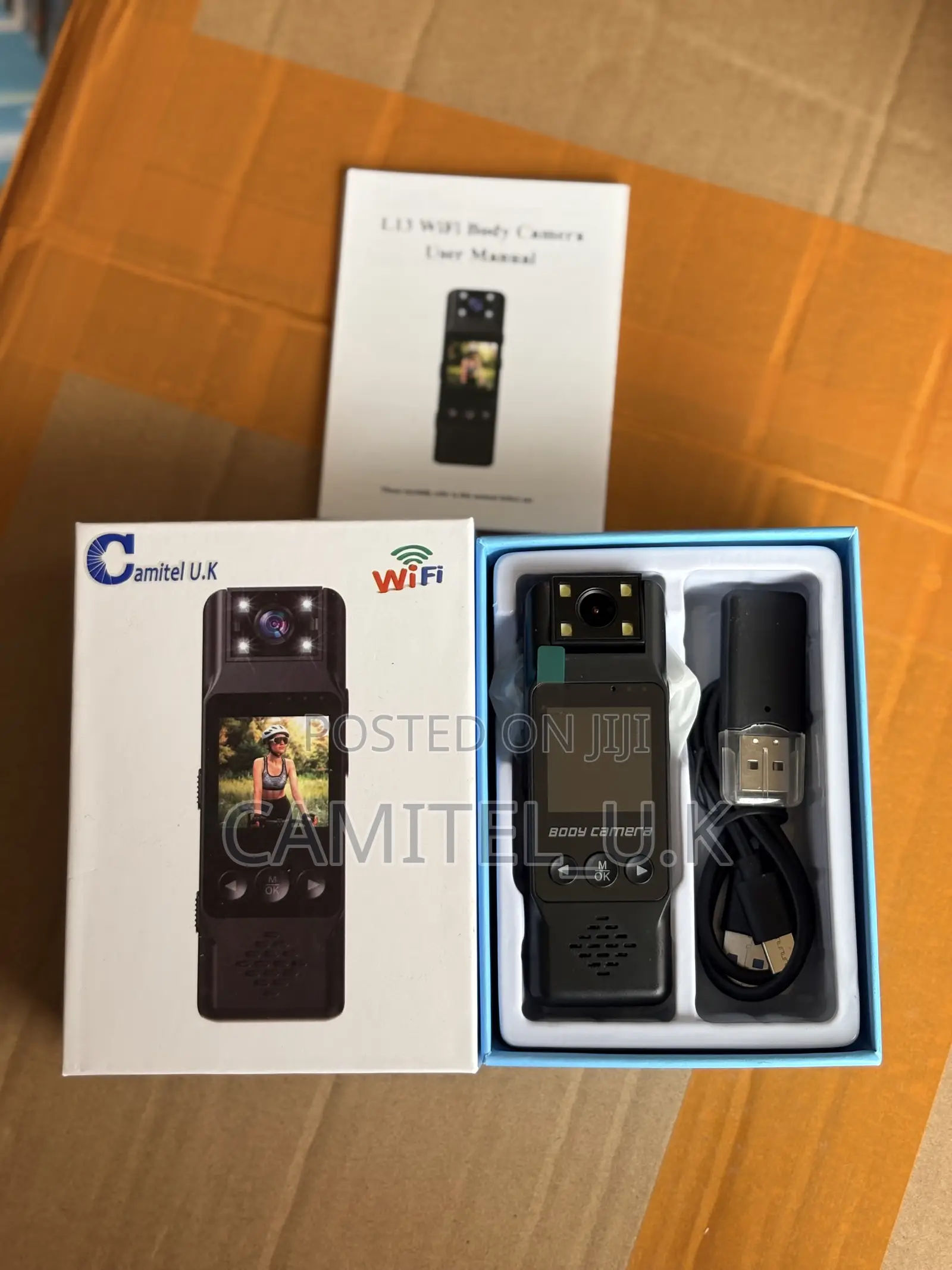 L13 Wifi Body Camera — Hd Wearable Security Recorder