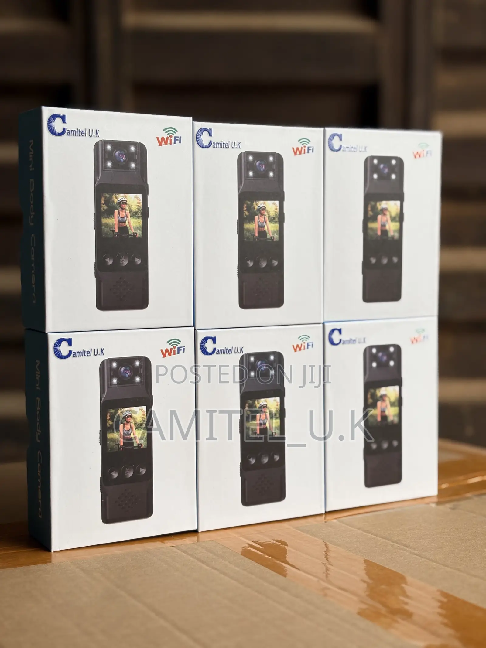 L13 Wifi Body Camera — Hd Wearable Security Recorder
